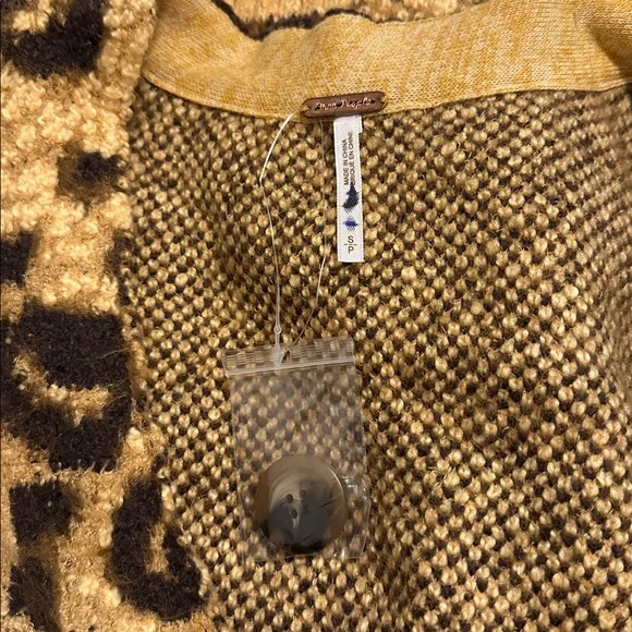 Free People State Side Leopard Cardigan - Picture 7 of 7
